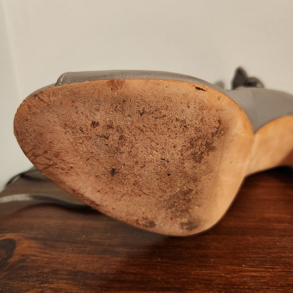 Zimmermann Lace Up Heels in Gray E.U. 37, U.S. 6.5 - Picture 12 of 16